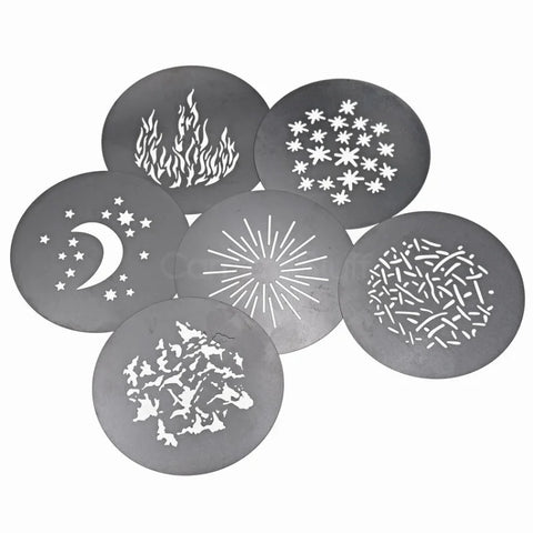 Godox Sa-09-001 Gobo Set x 6 (for Sa-p Projection Head) • Camerastuff • South Africa