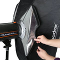 Godox Sb-fw-35160 35x160cm Non-folding Softbox Stripbox with Detachable Grid (bowens Mount) • Camerastuff • South Africa