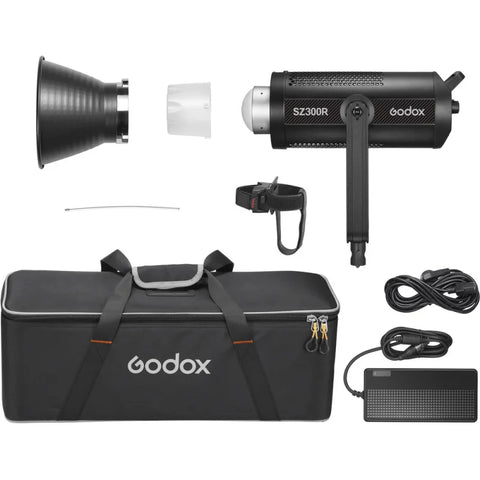 Godox Sz300r 300w Rgb-ww Zoomable Cob Led Video Light Monoligh • Camerastuff • South Africa
