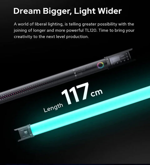 Godox Tl120 30w Rgb-ww Tube Led Video Light Kit (four Lights) • Camerastuff • South Africa