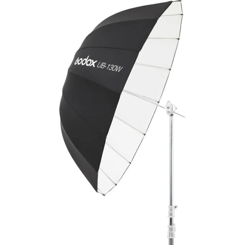 Godox Ub-130w 130cm Parabolic White Umbrella • Camerastuff • South Africa