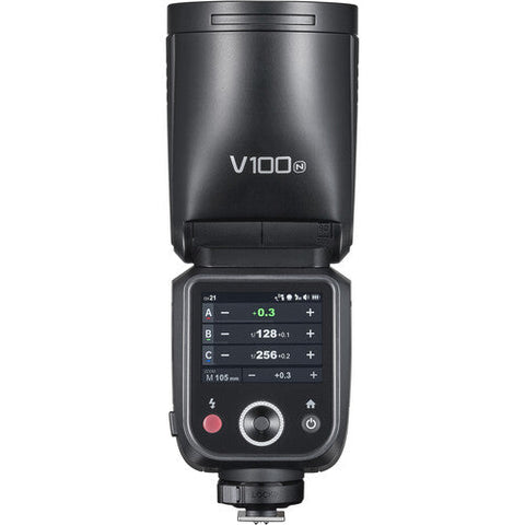 Godox V100-n Ttl L-ion 100ws Camera Flash for Nikon • Camerastuff • South Africa