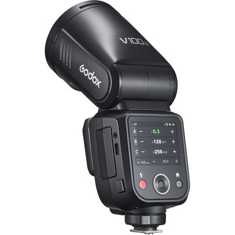 Godox V100-n Ttl L-ion 100ws Camera Flash for Nikon • Camerastuff • South Africa
