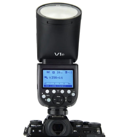 Godox V1f Fujifilm Round Head Ttl Li-ion Flash • Camerastuff • South Africa