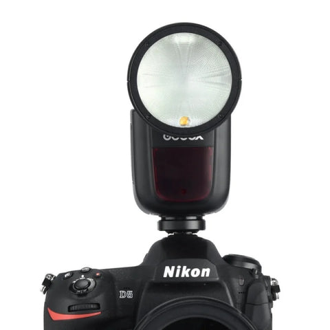 Godox V1n Nikon Round Head Ttl Li-ion Flash • Camerastuff • South Africa