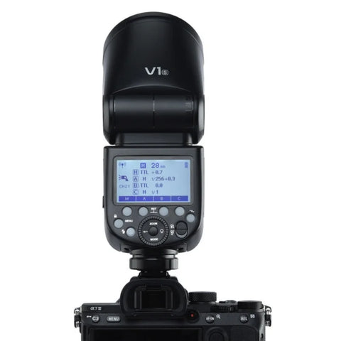 Godox V1s Sony Round Head Ttl Li-ion Flash • Camerastuff • South Africa
