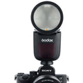 Godox V1s Sony Round Head Ttl Li-ion Flash • Camerastuff • South Africa