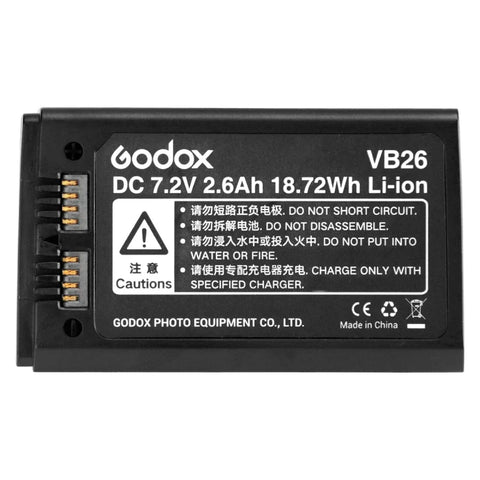 Godox Vb26 Lithium Battery for V1 V860iii & V850iii • Camerastuff • South Africa