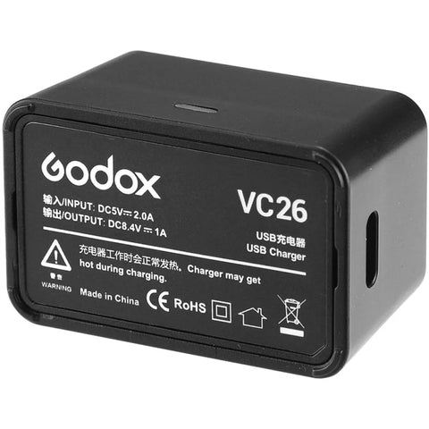 Godox Vc26 Charger for the V1 Flashes • Camerastuff • South Africa