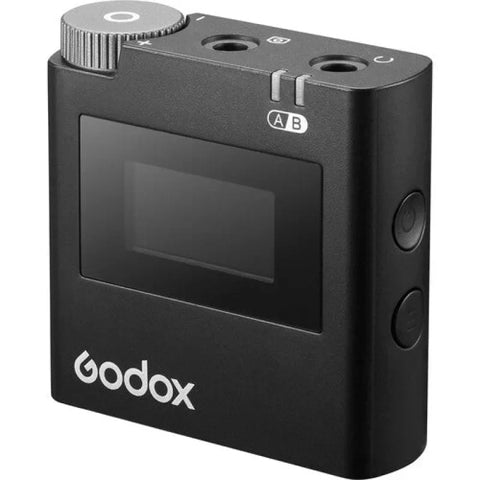 Godox Virso M2 2-person Wireless Microphone System for Cameras and Smartphones (2.4 Ghz) • Camerastuff • South Africa