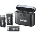 Godox Wec 2-person Wireless Microphone System for Cameras and Mobile Devices (2.4 Ghz) • Camerastuff • South Africa