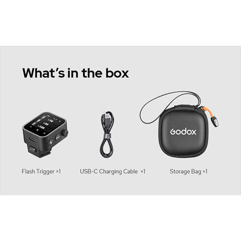Godox X3-s Touchscreen Ttl Wireless Flash Trigger for Sony • Camerastuff • South Africa