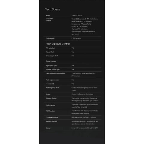 Godox Xproii-s Sony 2.4ghz Ttl Flash Trigger Transmitter • Camerastuff • South Africa