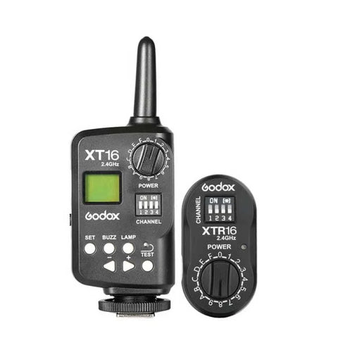 Godox Xt16 + Xtr16 Wireless Flash Trigger Kit • Camerastuff • South Africa