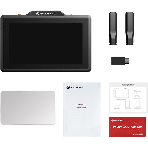 Hollyland Pyro 5 Wireless Transceiver Monitor 5.5in 1080p