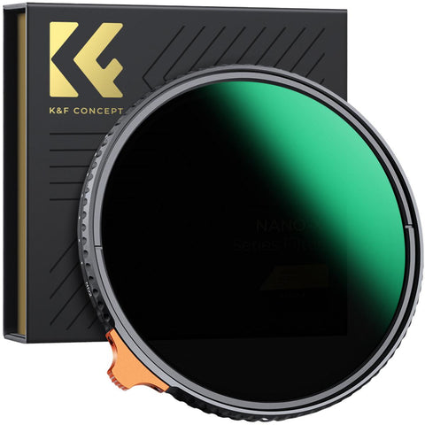 K&F Nano-X ND2-ND400 Variable ND Filter 67mm 1-9 Stops