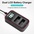 Kingma Bm058 Usb-c Dual Battery Charger for Canon Lp-e17 • Camerastuff • South Africa