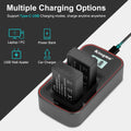 Kingma Bm058 Usb-c Dual Battery Charger for Canon Lp-e17 • Camerastuff • South Africa
