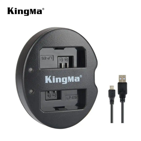 Kingma Canon LP-E5 Dual USB Camera Battery Charger
