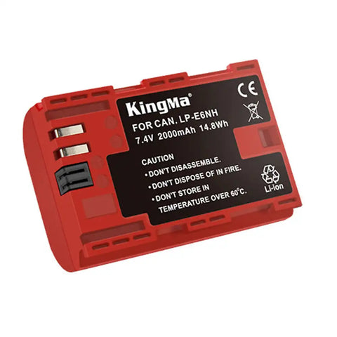 Kingma Canon LP-E6NH Camera Battery 2000mAh