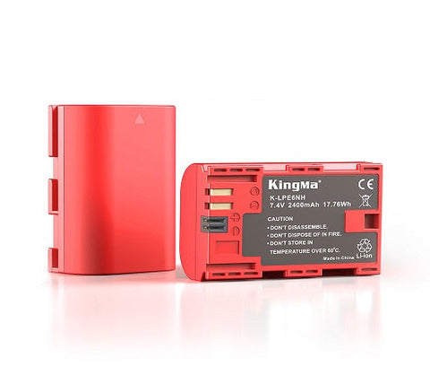 Kingma Canon LP-E6NH Camera Battery 2400mAh