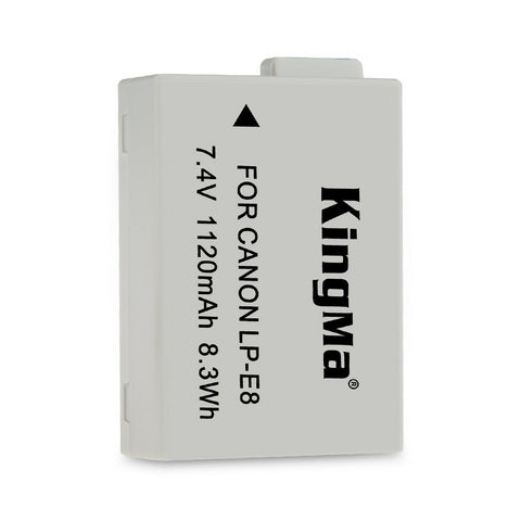 Kingma Canon LP-E8 Camera Battery 1120mAh