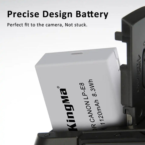 Kingma Canon LP-E8 Camera Battery 1120mAh
