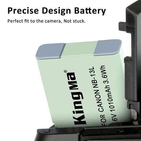 Kingma Canon NB-13L Camera Battery 1010mAh