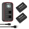 Kingma Canon Replacement Battery Lp-e17 x 2 and Lcd Charger Kit • Camerastuff • South Africa