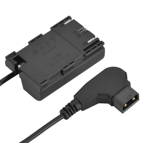 Kingma D-TAP to Canon LP-E6 Dummy Battery Adaptor