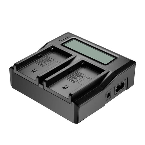 KingMa DC-LCD-F970 LCD Dual Charger for Sony NP-F970/F750/F550