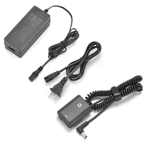 KingMa DC to NP-FZ100 Dummy Battery Coupler with AC Adapter