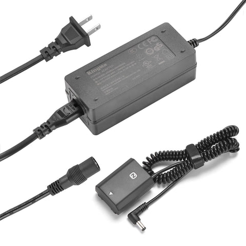 KingMa DC to NP-FZ100 Dummy Battery Coupler with AC Adapter
