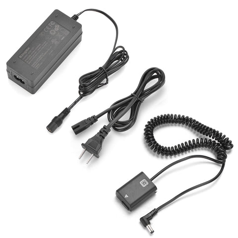 Kingma Dr-fw50 Np-fw50 Sony Dummy Battery + Ac-power Supply with Plug • Camerastuff • South Africa
