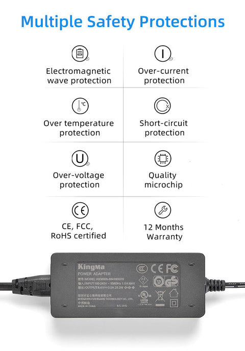 Kingma Dr-lpe17-m Lp-e17 Canon Dummy Battery + Ac-power Supply with Plug • Camerastuff • South Africa
