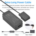 Kingma Dr-lpe17-m Lp-e17 Canon Dummy Battery + Ac-power Supply with Plug • Camerastuff • South Africa