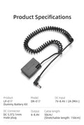 Kingma Dr-lpe17-m Lp-e17 Canon Dummy Battery + Ac-power Supply with Plug • Camerastuff • South Africa