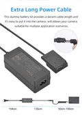 Kingma Dr-lpe17-m Lp-e17 Canon Dummy Battery + Ac-power Supply with Plug • Camerastuff • South Africa