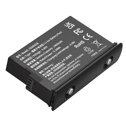 KingMa IS360X5B 2400mAh Replacement Battery for Insta360 X5 Camera