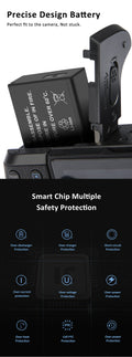 Kingma Lp-e17 Camera Battery for Canon + Perspex Case 1040mah • Camerastuff • South Africa