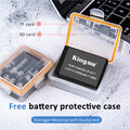 Kingma Lp-e17 Camera Battery for Canon + Perspex Case 1040mah • Camerastuff • South Africa