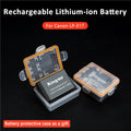 Kingma Lp-e17 Camera Battery for Canon + Perspex Case 1040mah • Camerastuff • South Africa