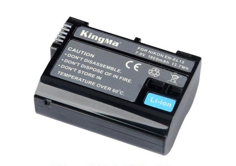 Kingma Nikon EN-EL15 Camera Battery 1960mAh