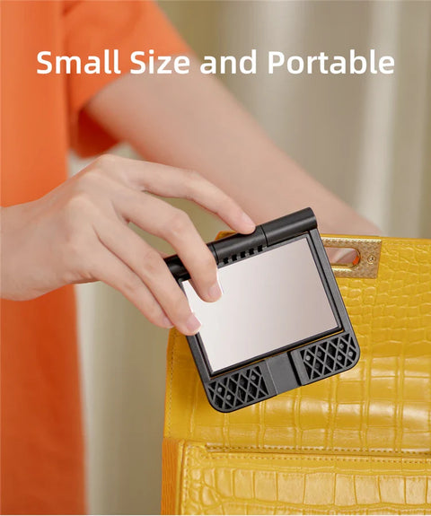 Kingma Portable VL009 Selfie or Vlogging Mirror with Cold Shoe Mount