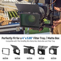 Neewer 1/4 Black Diffusion Mist Dreamy Effect 4’’ x 5.65’’ Square Filter for Matte Box • Camerastuff • South Africa