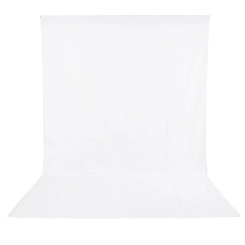 Neewer 1.8x2.8m White Polyester Fabric Backdrop • Camerastuff • South Africa