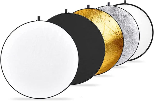 Neewer 5-in-1 portable 110cm collapsible reflector