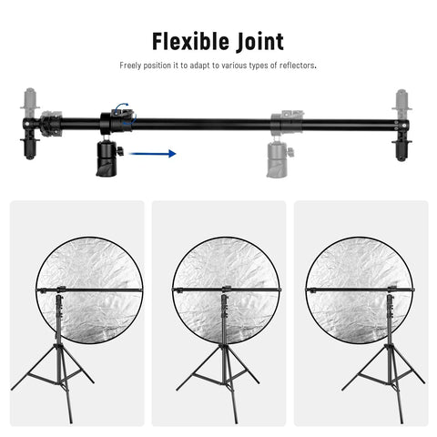 Neewer 120cm Extendable Reflector Arm Holder • Camerastuff • South Africa