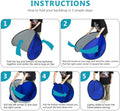 Neewer 150x200cm Blue & Grey Folding Collapsible Backdrop • Camerastuff • South Africa