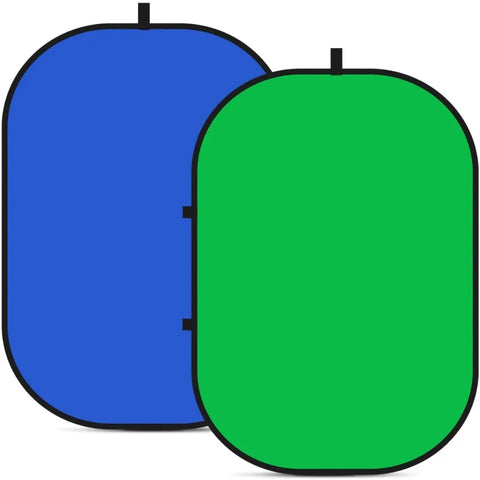 Neewer 150x200cm Green & Blue Folding Collapsible Backdrop • Camerastuff • South Africa